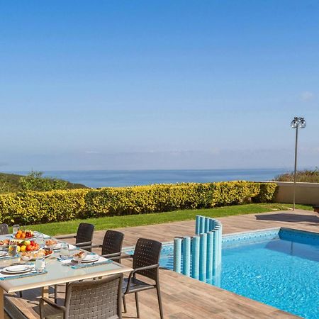 Villa Ariella With Sea View Агия-Марина Экстерьер фото